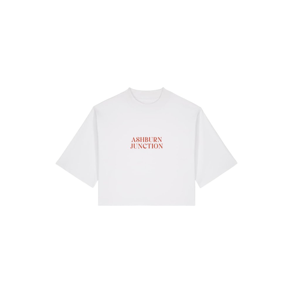 Women's cropped t-shirt EMBROIDERY Ashburn Junction